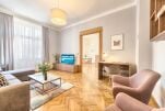 Living Area, Dusni 13 Serviced Apartment, Prague