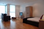 Living Area, Dock Serviced Apartments, Manchester