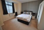 Bedroom, Trinity Wharf Serviced Apartments, Hull