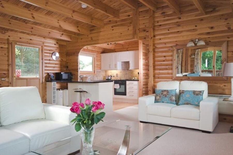 Living Room, The Green Lodges Serviced Accommodation, Winchester