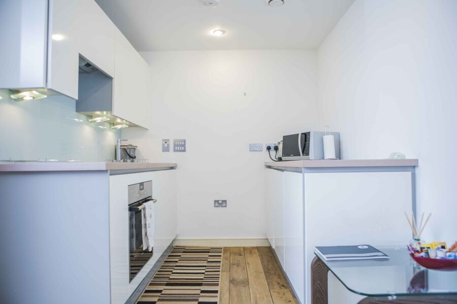 Kitchen, The Nook Serviced Apartment, London