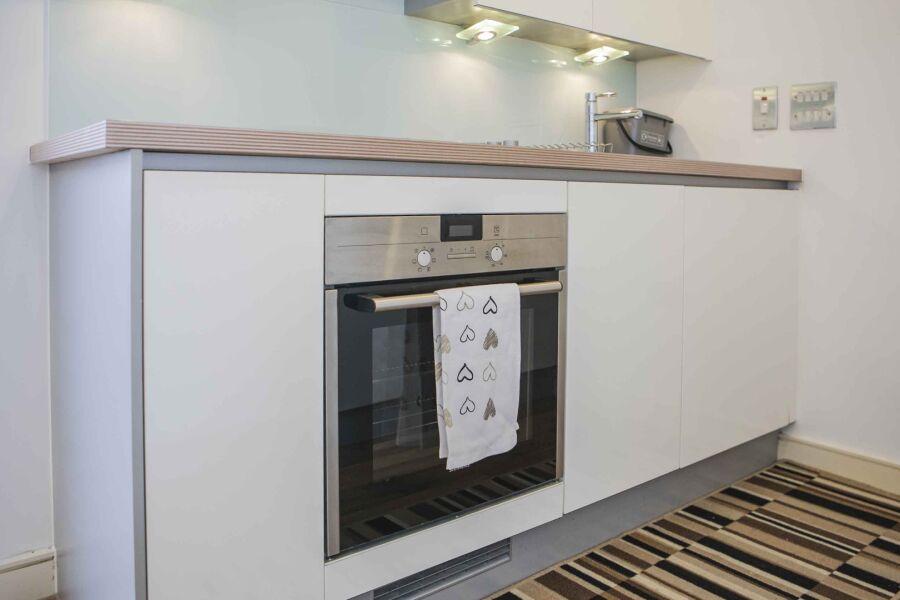 Kitchen, The Nook Serviced Apartment, London