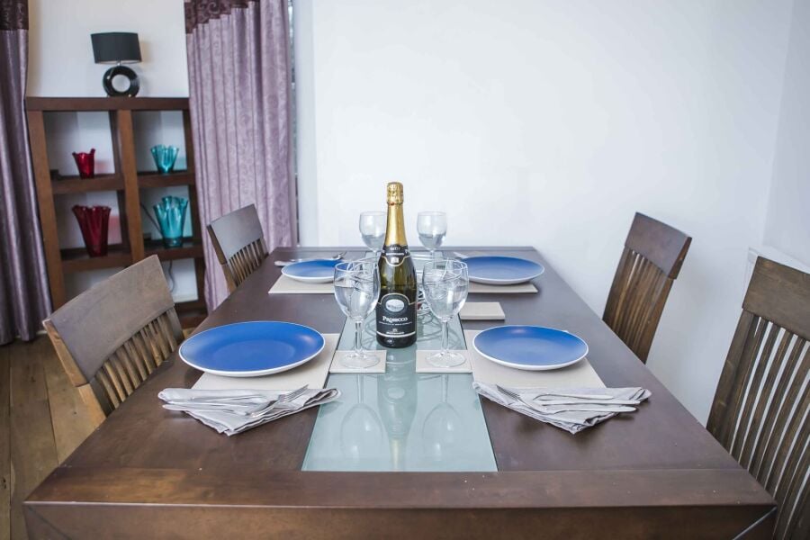 Dining Area, The Nook Serviced Apartment, London