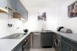 Kitchen, Monkbridge Court Serviced Apartments, York