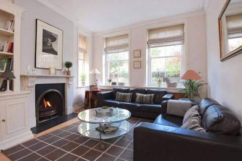 Living Area, Battersea Garden Serviced Apartment, Battersea