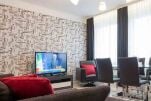 Living Area, Villa Nakalua Serviced Apartments, Luxembourg