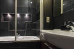 Bathroom, Villa Giada Serviced Apartments, Luxembourg