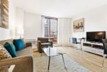 Living Area, River Street Serviced Apartments, Hoboken