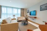 Living Area, Belsize Road Serviced Apartments, Maida Vale, London