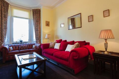Living Area, Traditional Torbay Serviced Accommodation, Kilburn