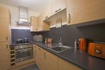 Kitchen, Chapel Street Serviced Apartments, Peterhead
