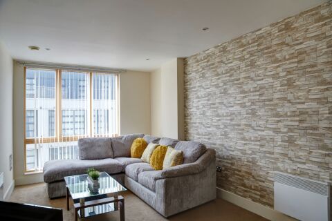 Living Area, The Foundry II Serviced Apartments, Ipswich