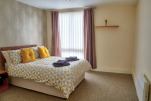 Bedroom, The Foundry II Serviced Apartments, Ipswich