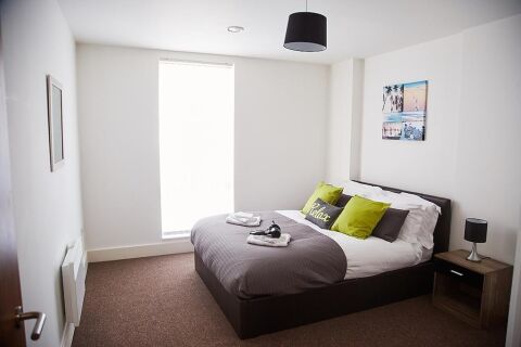 Bedroom, The Mill House Serviced Accommodation, Ipswich