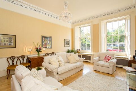 Living Area, Saxe Coburg Serviced Apartments, Edinburgh