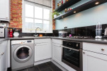 Kitchen, Warehouse Serviced Apartment, London