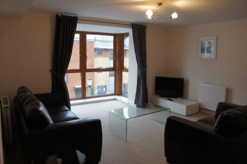 Living Area, Finlay Court Serviced Apartment, Crawley