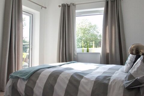 Bedroom, Nicholas Wharf Serviced Apartments, Newbury