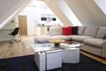 Living Room, Sundial House Serviced Apartments, Preston