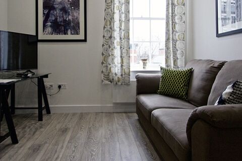 Living Area, Cheap Street Newbury Serviced Apartments, Newbury  