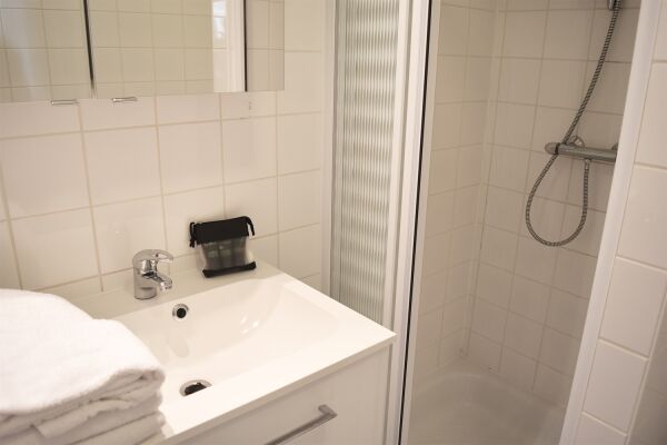 Bathroom, Europark Serviced Apartments, Brussels