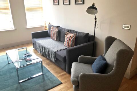 Lounge, Pelican House Serviced Apartments, Newbury