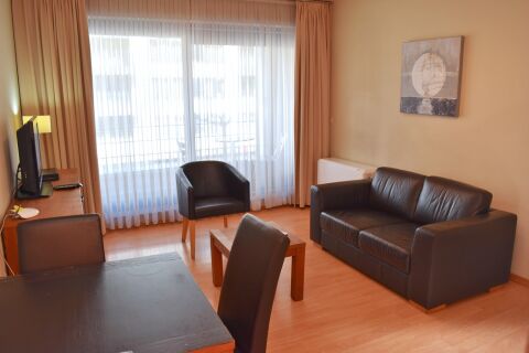 Living Area, Jacqmain Serviced Apartments, Brussels