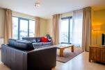 Living Area, Pelican Serviced Apartments, Brussels