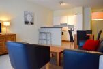 Kitchen and Living Area, Pelican Serviced Apartments, Brussels