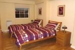 Twin Bedroom, Wharton Court Serviced Apartments, Chester