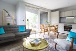 Dining and Living Area, Farnborough Serviced Apartments, London