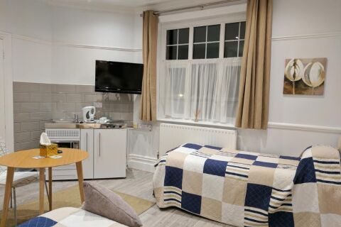 Living Area, Glendevon House Hotel Serviced Accommodation, London