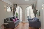 Living Room, Crescent Serviced Apartments, Bath