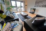 Living Room, Westport Serviced Apartments, Dundee