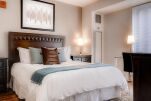 Bedroom, Fenway Triangle Trilogy Serviced Apartments, Boston