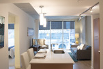 Living Area, One Light Serviced Apartments, Kansas City