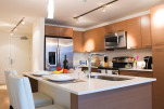 Kitchen, One Light Serviced Apartments, Kansas City