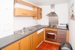 Kitchen, CV Central Serviced Apartments, Coventry