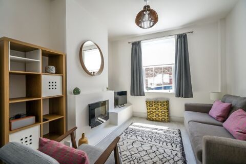 Living Area, 25 Buckingham Street Serviced Apartment, York