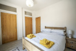 Bedroom, 25 Buckingham Street Serviced Apartment, York