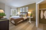 Bedroom, Villas of Renaissance Serviced Apartments, San Diego, California