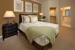 Bedroom, Villas of Renaissance Serviced Apartments, San Diego, California