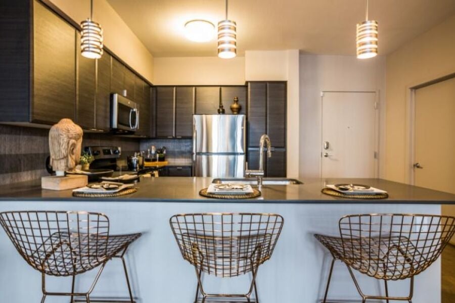 Kitchen, Iluminate Serviced Apartments, Phoenix