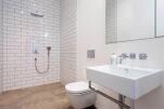 Shower Room, Swiss Cottage Serviced Accommodation, Finchley
