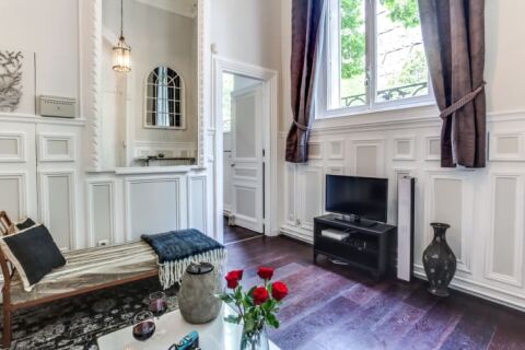 Living Area, Friedland Serviced Apartment, Paris