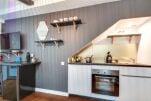 Kitchenette, Berthe II Serviced Apartment, Paris