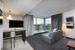 Living Area, Speicherstadt Serviced Apartments, Hamburg