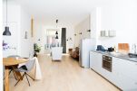 Kitchen, Dom Tower 3 Serviced Apartment, Utrecht