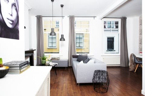 Living Area, Dom Tower 4 Serviced Apartment, Utrecht