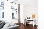 Work Desk, Dom Tower 4 Serviced Apartment, Utrecht